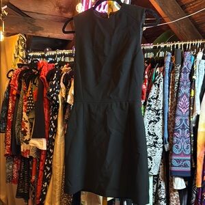 French Connection Black Sheath Mini Dress